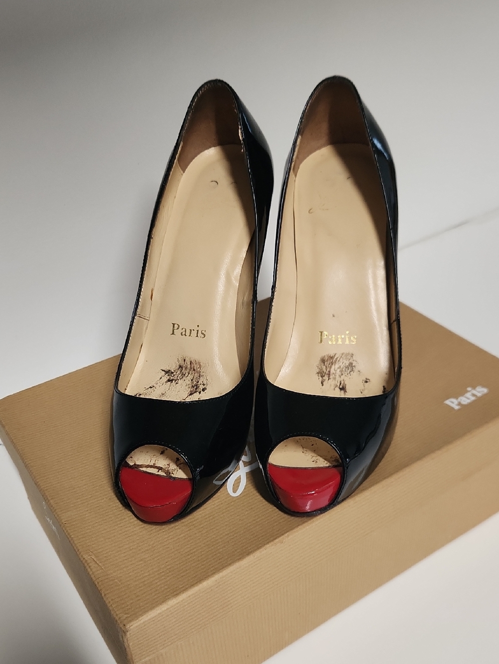 Christian Louboutin Patent Leather Heels - Picture 2 of 9